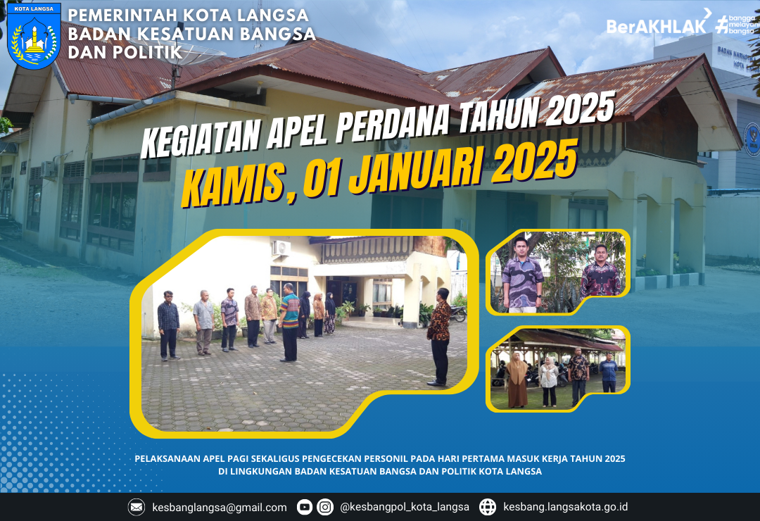 KEGIATAN APEL PERDANA TAHUN 2025