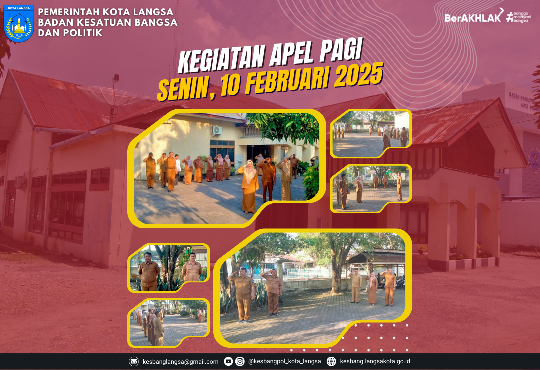 Kegiatan Apel Senin Pagi 10 Februari 2025