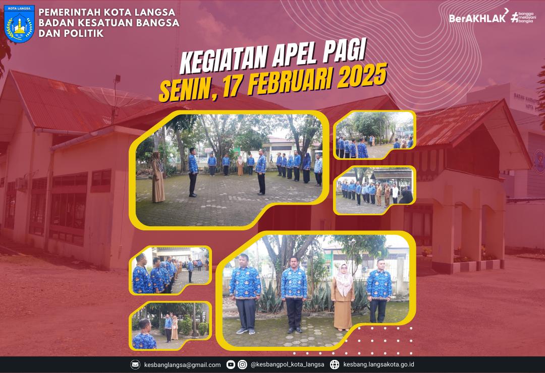 Kegiatan Apel Senin Pagi 17 Februari 2025