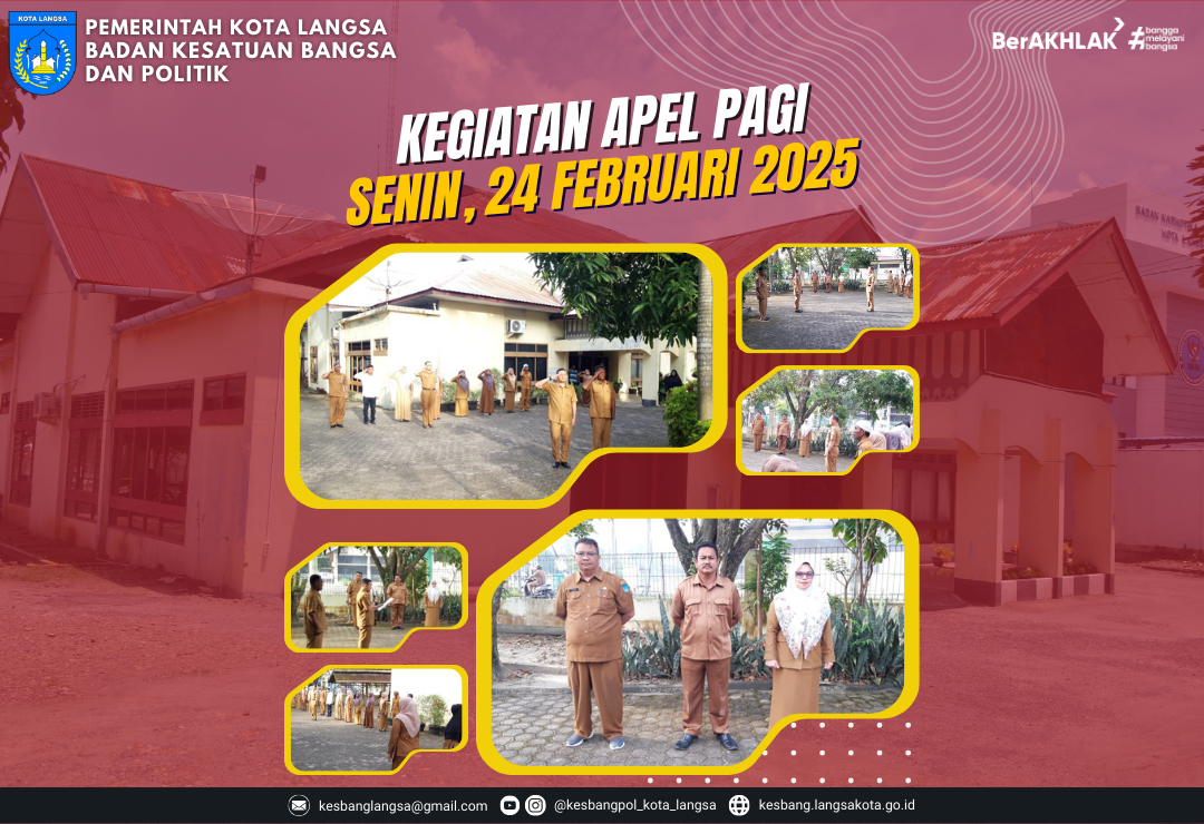 Kegiatan Apel Senin Pagi 24 Februari 2025