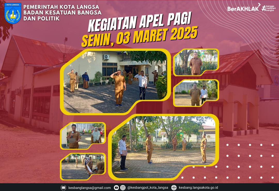 Kegiatan Apel Senin Pagi 03 Maret 2025