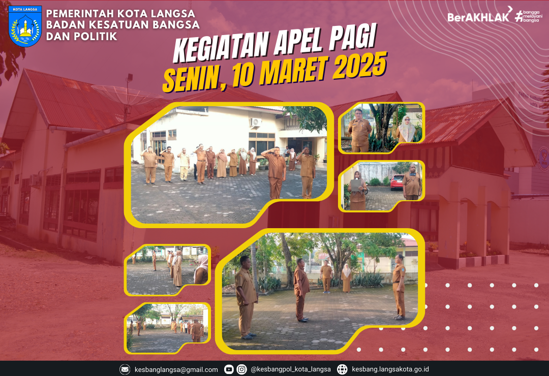 Kegiatan Apel Senin Pagi 10 Maret 2025