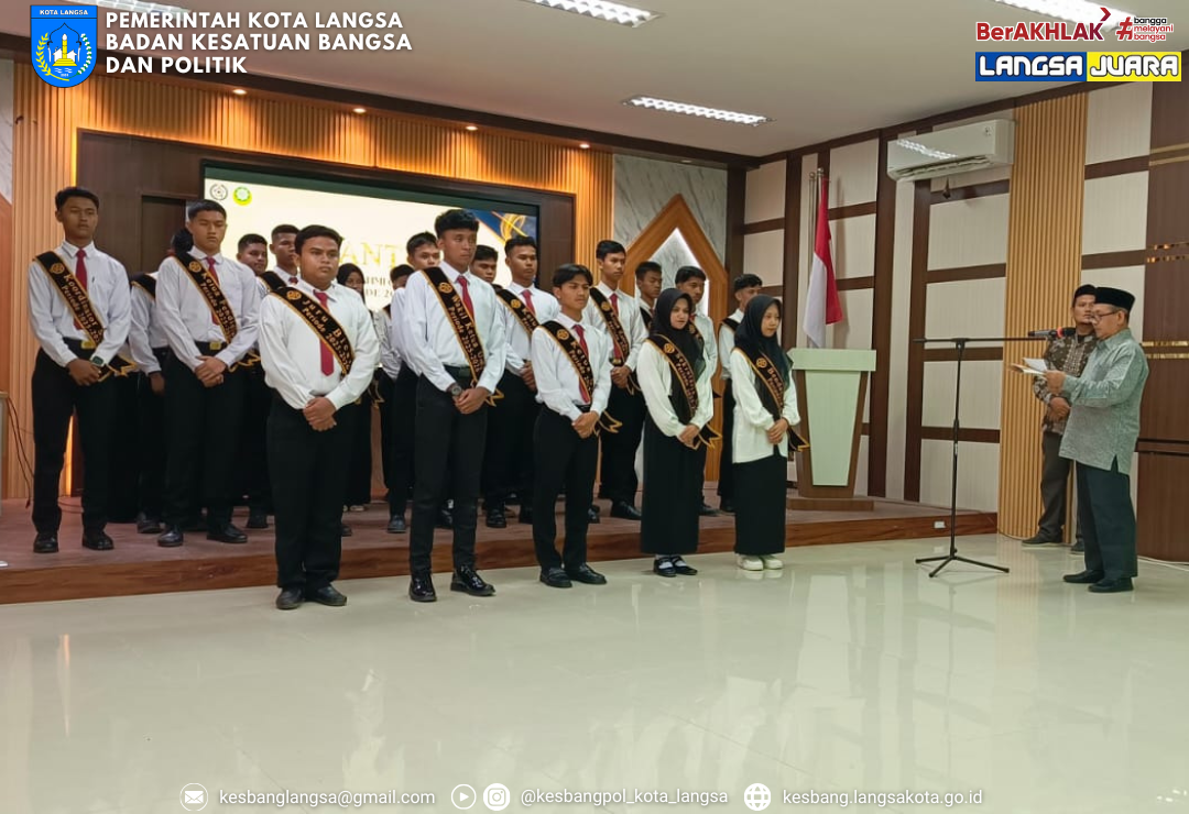 Kesbangpol Kota Langsa Hadiri Pelantikan Pengurus FORSIBA Periode 2025-2026