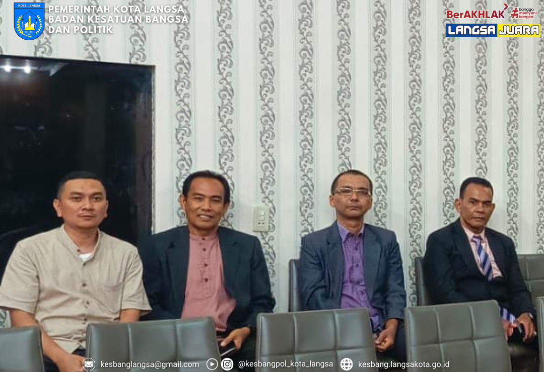 Kesbangpol Kota Langsa Hadiri Rapat Paripurna Ke-5 Masa Persidangan I Tahun Sidang 2025