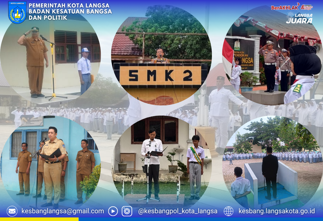 Kesbangpol Kota Langsa Lanjutkan Program Pembinaan Ideologi dan Karakter Bangsa di SMK Se-Kota Langsa